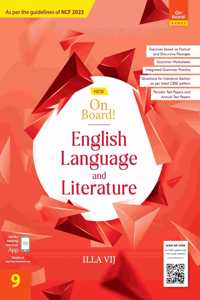 On Board! On Board English Language & Literature For Class 9 By Ratna Sagar