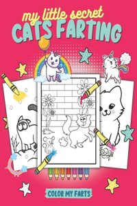 Cats Farting Coloring Book