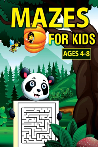 Mazes For Kids Ages 4-8