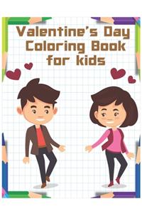 Valentine's Day Coloring Book For Kids