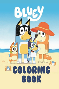 Bluey Coloring Book