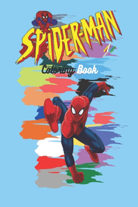 SpiderMan coloring book