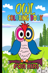 Owl Coloring Book For Kids