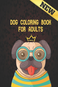 Coloring Book for Adults New Dog