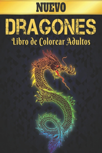 Libro de Colorear Adultos Dragones