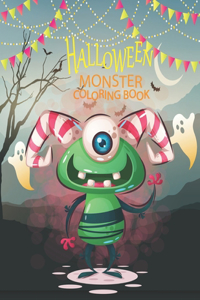 Halloween Monster coloring book