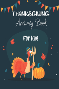Thanksgiving activity Book For Kids