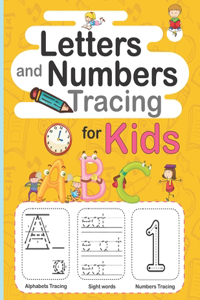Letters and Numbers Tracing for Kids