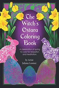 Witch's Ostara Coloring Book