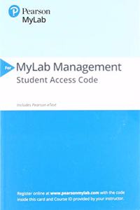 Mylab Management with Pearson Etext -- Access Card -- For Strategic Management