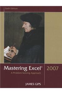 Mastering Excel 2007