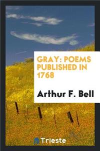 Poems Published in 1768