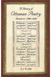 History of Ottoman Poetry Volume IV