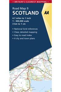 Scotland Road Map