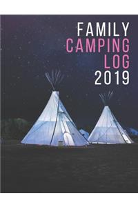 Family Camping Log 2019