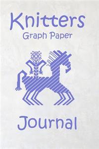 Knitters Graph Paper Journal