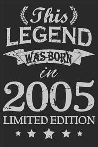 This Legend Was Born In 2005