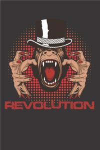 Revolution Halloween Costume Notebook Journal