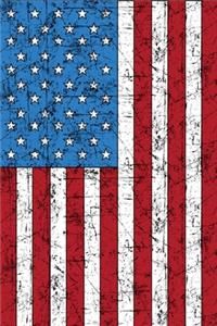 American Flag Notebook
