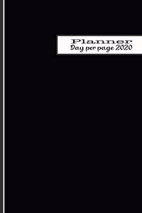 Day per page planner 2020