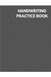 Handwriting Practice Book