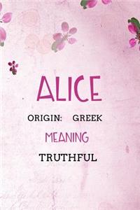 Alice Greek Truthful
