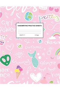 Handwriting Practice Sheets