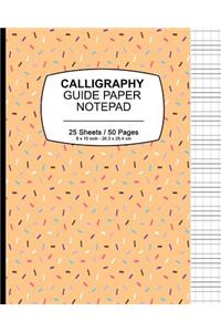 Calligraphy Guide Paper Notepad