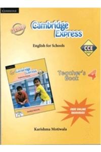 Cambridge Express Teacher's Book 4 CCE Edition