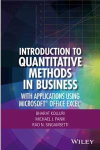 Introduction to Quantitative Methods in Business