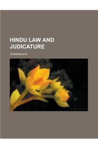 Hindu Law and Judicature