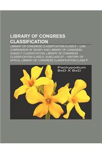 Library of Congress Classification