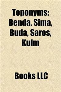 Toponyms