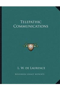 Telepathic Communications
