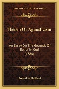 Theism or Agnosticism