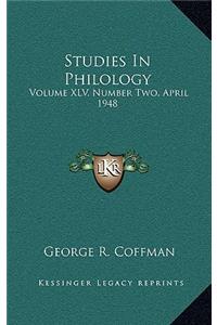 Studies in Philology