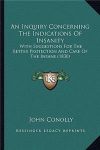 Inquiry Concerning the Indications of Insanity