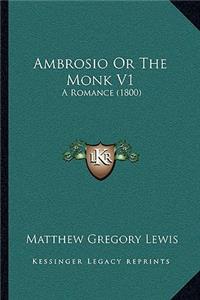 Ambrosio Or The Monk V1