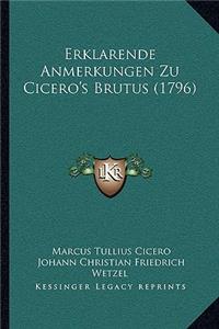 Erklarende Anmerkungen Zu Cicero's Brutus (1796)