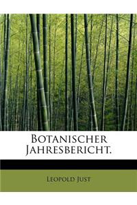 Botanischer Jahresbericht.