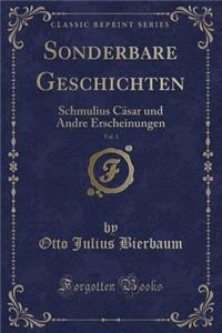 Sonderbare Geschichten, Vol. 1