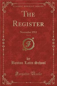 The Register, Vol. 31