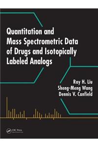 Quantitation and Mass Spectrometric Data of Drugs and Isotopically Labeled Analogs