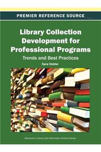 Library Collection Development for Professional Programs