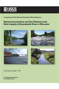 Nutrient Concentrations and Their Relations to the Biotic Integrity of Nonwadeable Rivers in Wisconsin