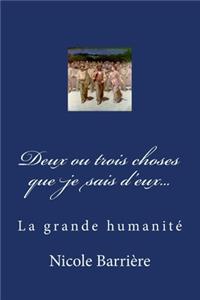 Deux ou trois choses que je sais d'eux...