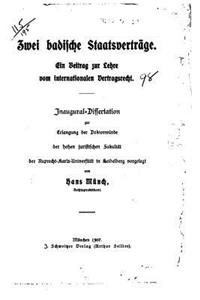 Zwei Badische Staatsverträge