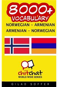 8000+ Norwegian - Armenian Armenian - Norwegian Vocabulary