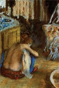 ''Woman Squatting'' by Edgar Degas