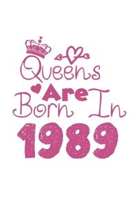 Queens Are Born In 1989 Notebook
